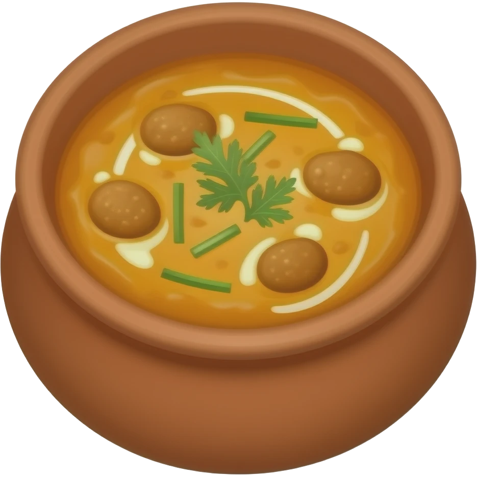create an emojis of yakhni dish which is famous in kashmir emoji