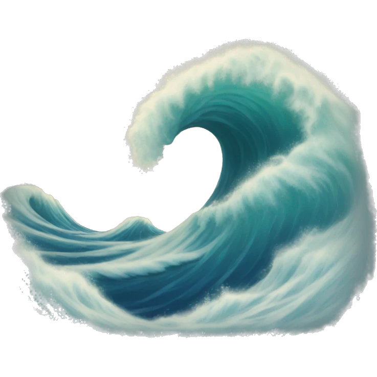 wave emoji