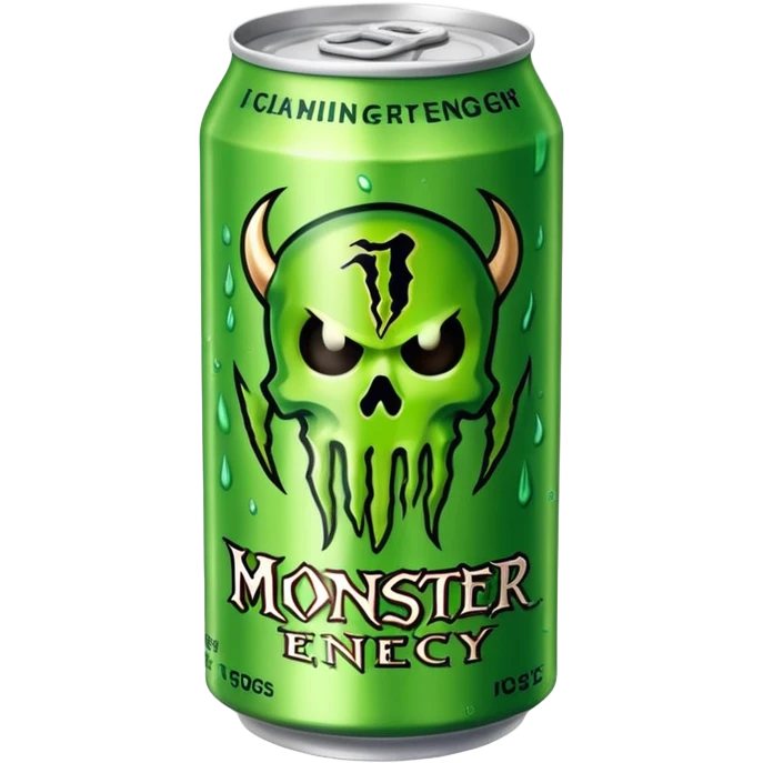Monster energy drink emoji