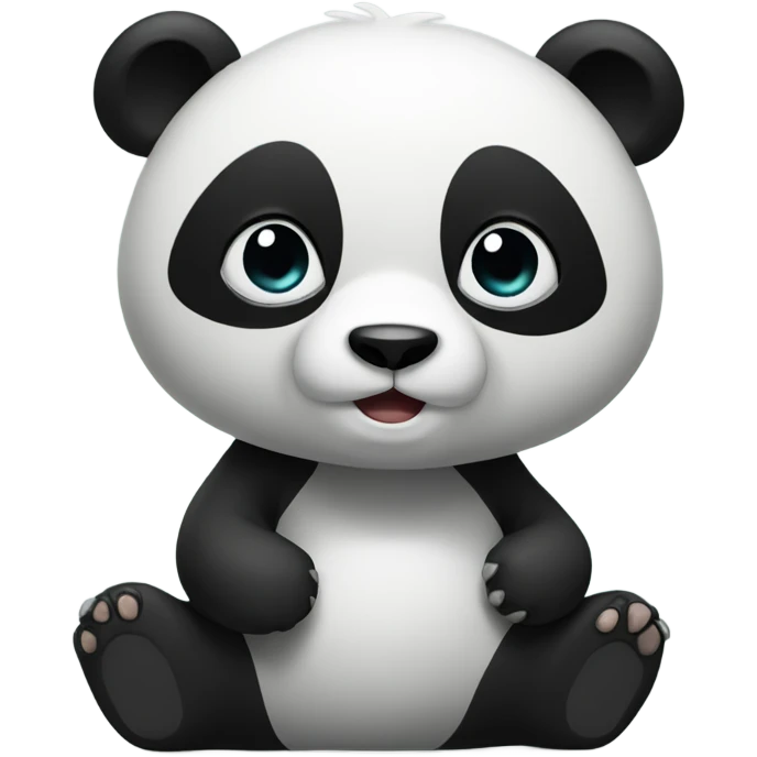 An panda with trunk emoji
