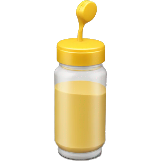 mustard dispenser emoji