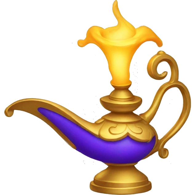 genie lamp emoji