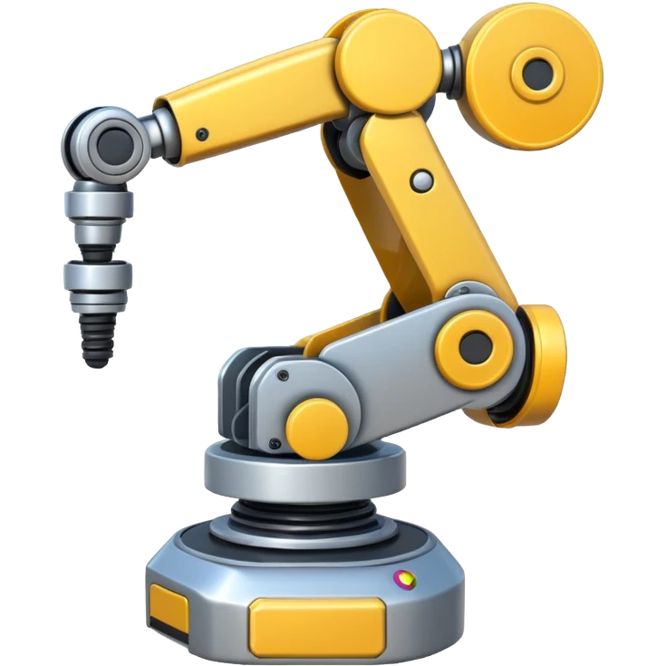 emoji about robot arm with AGV emoji