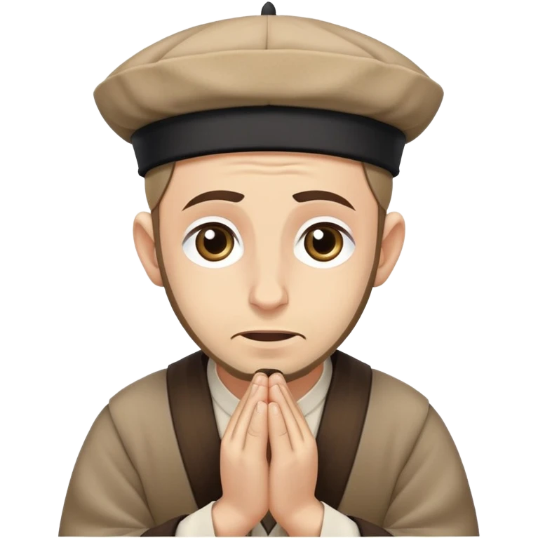 Еврей клянчащий деньги emoji