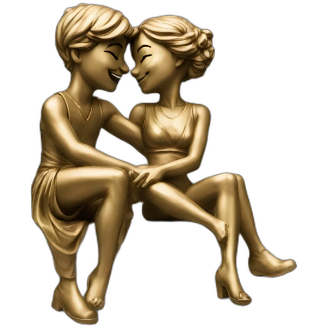 Love posistion statues emoji