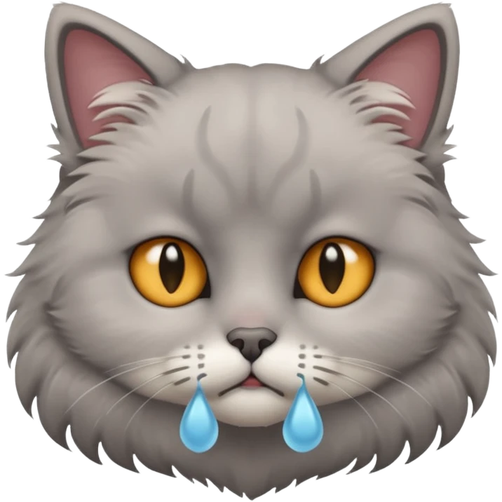 a sad-sad cat emoji