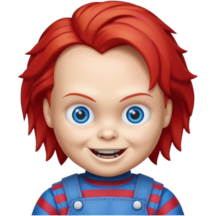 Un emojin de chuky emoji