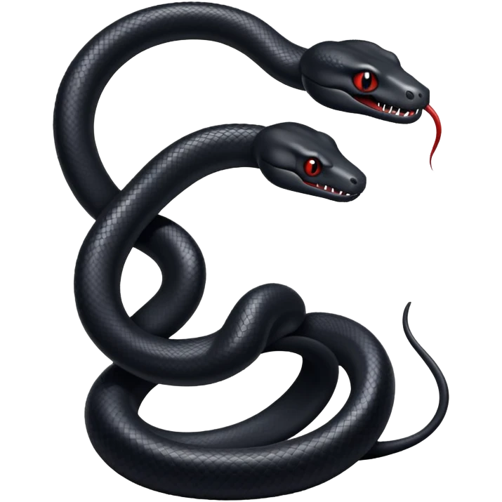 Iwant black snack look danger  emoji