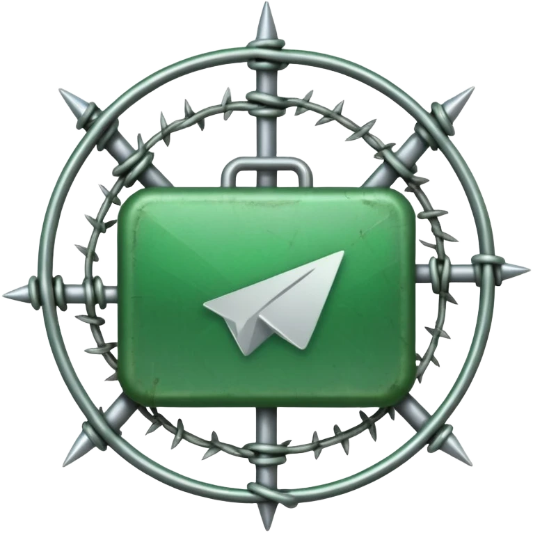 сделав мне галочку телеграм которая обведена в колючий круг emoji