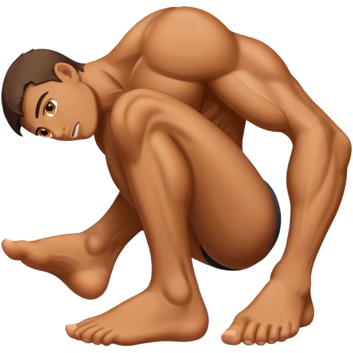 Foot on neck  emoji