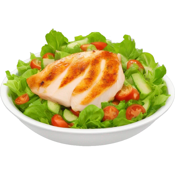 salad chicken breast paprika  emoji