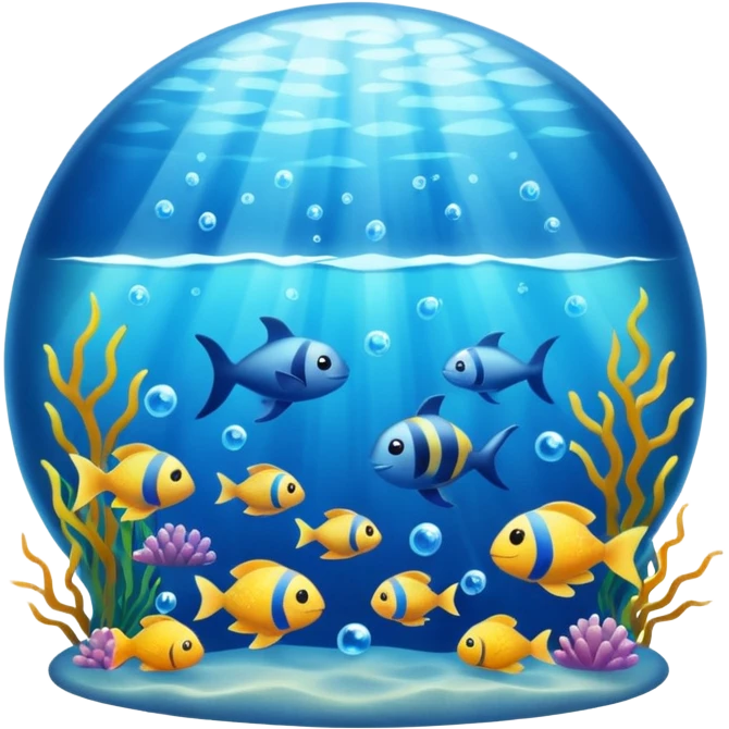 Underwater emoji