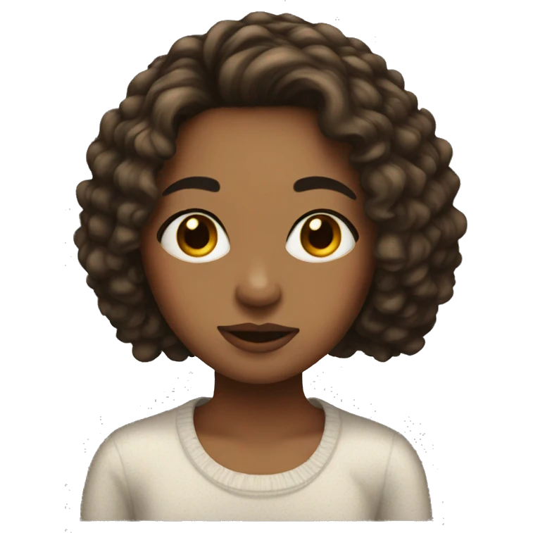 artist girl with bob and freckles emoji