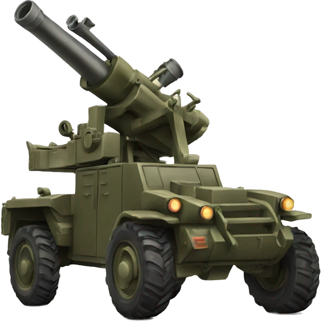 Anti-aircraft gun emoji