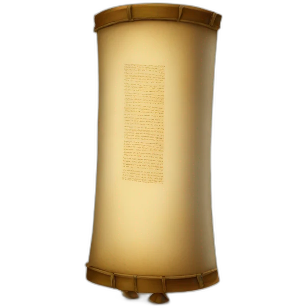 Torah scroll emoji
