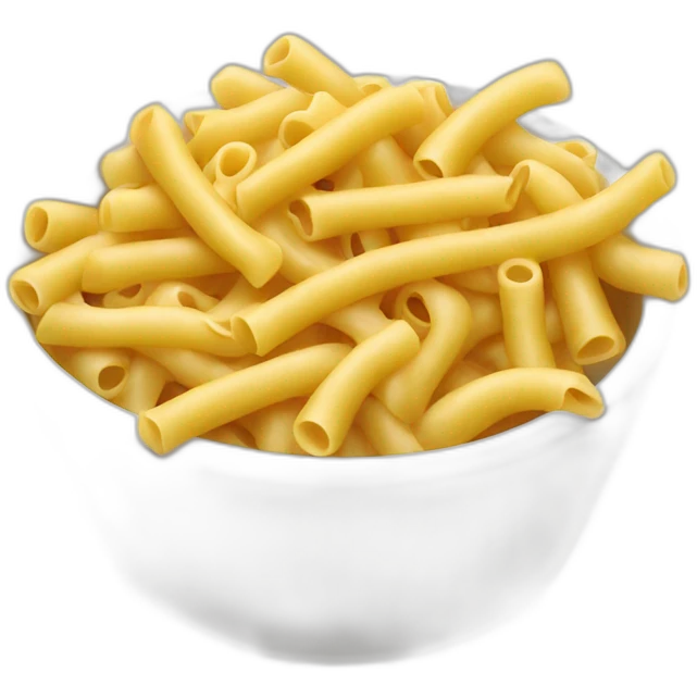 macaroni noodle emoji