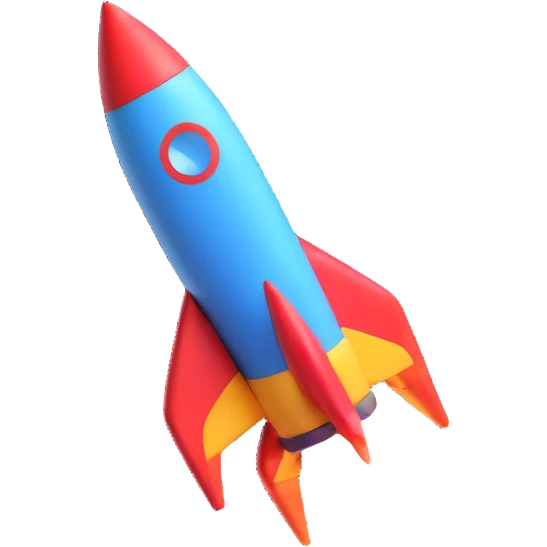 Rocket Colour full emoji