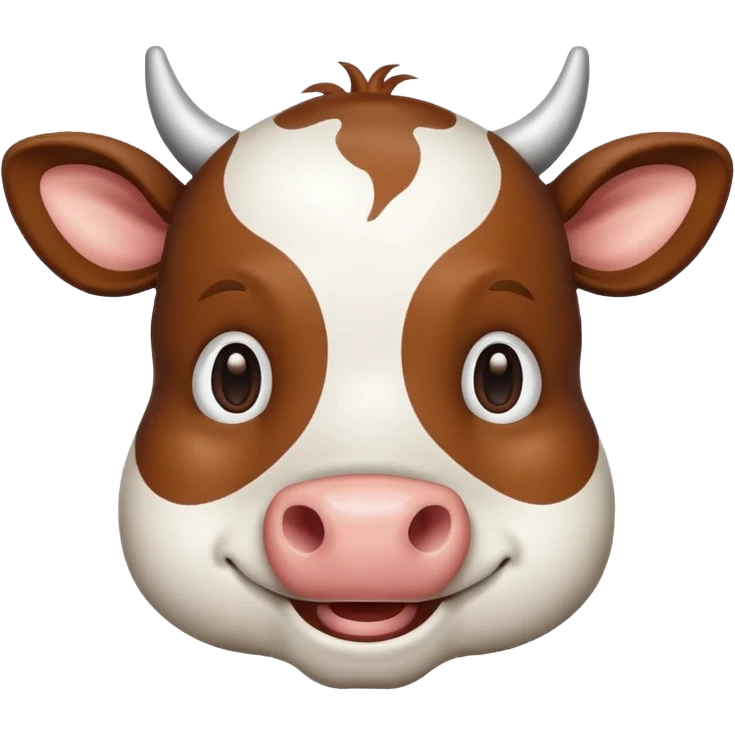 cartoon cow emoji