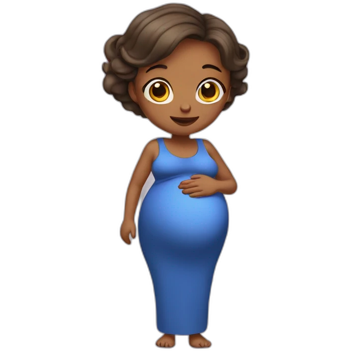 pregnancy lady  emoji