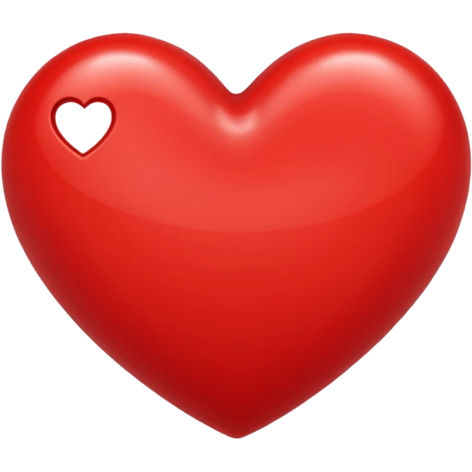 Corazón bordo  emoji