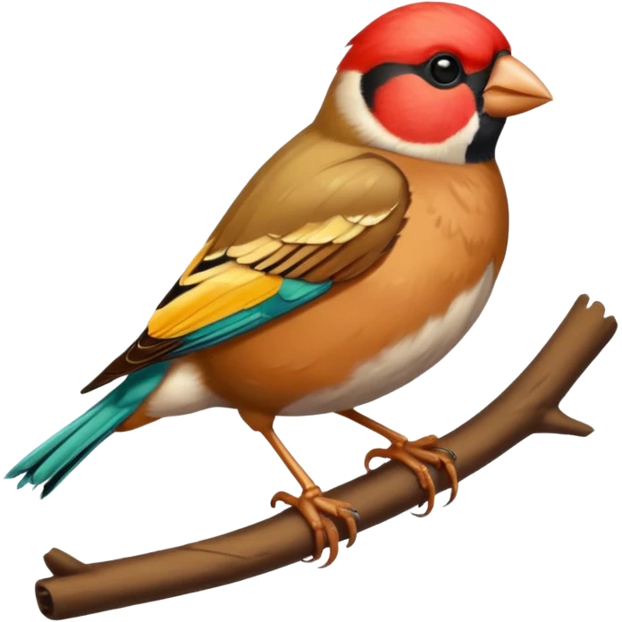 Finch bird emoji