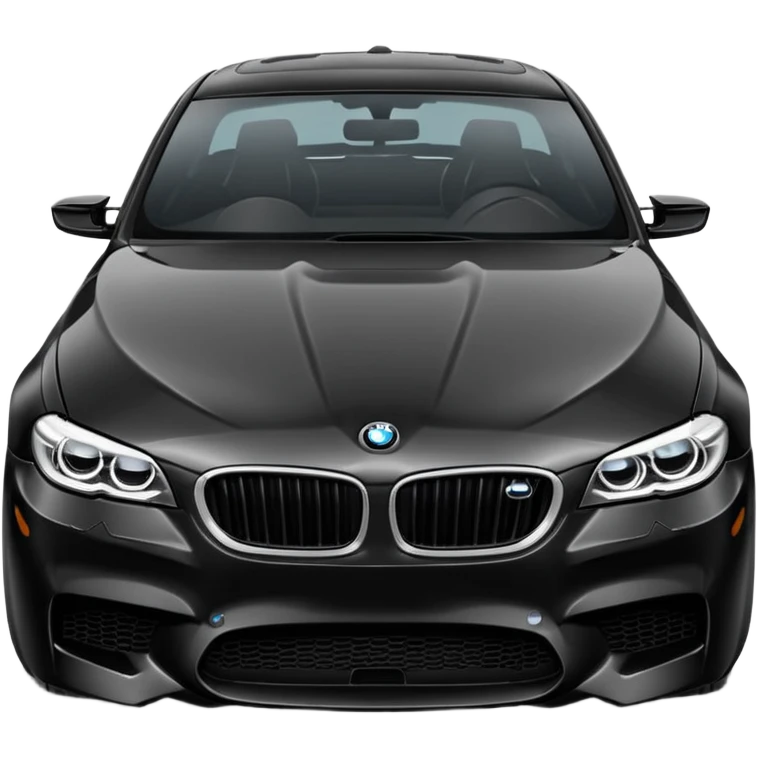 siyah bmw m5  emoji