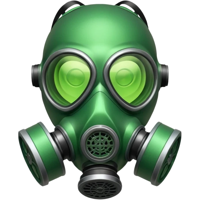 glitter green viper valorant gas mask emoji
