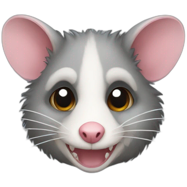 Possum emoji