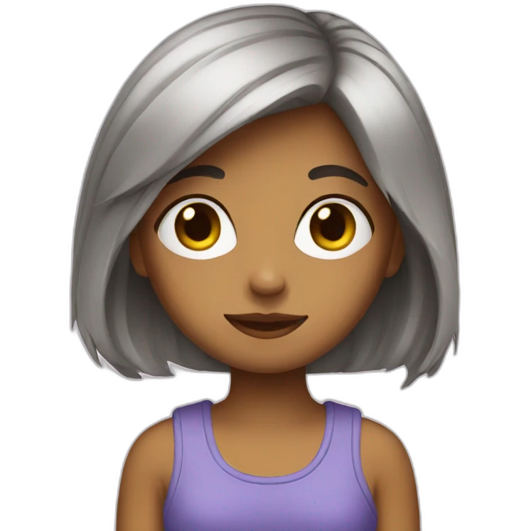 Fille emoji