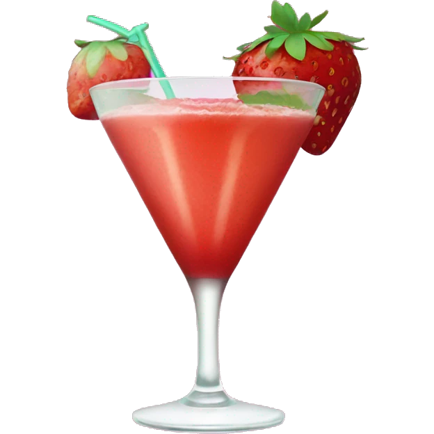 Strawberry daiquiri  emoji