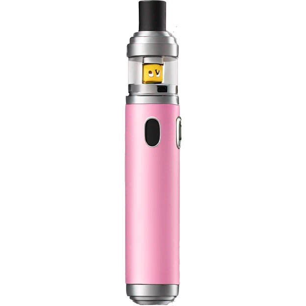 light pink electronic vape emoji