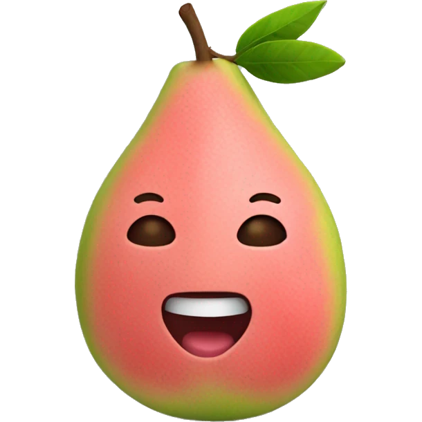 3D Guava emoji