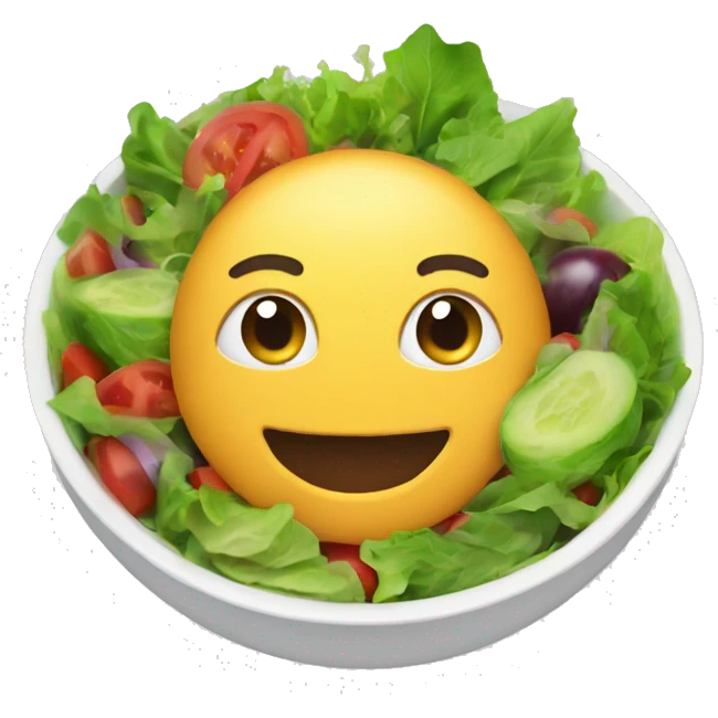 Salad bowl  emoji