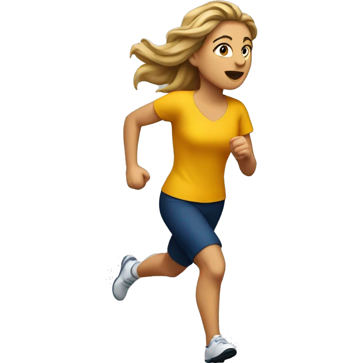 Giorgia Meloni running emoji