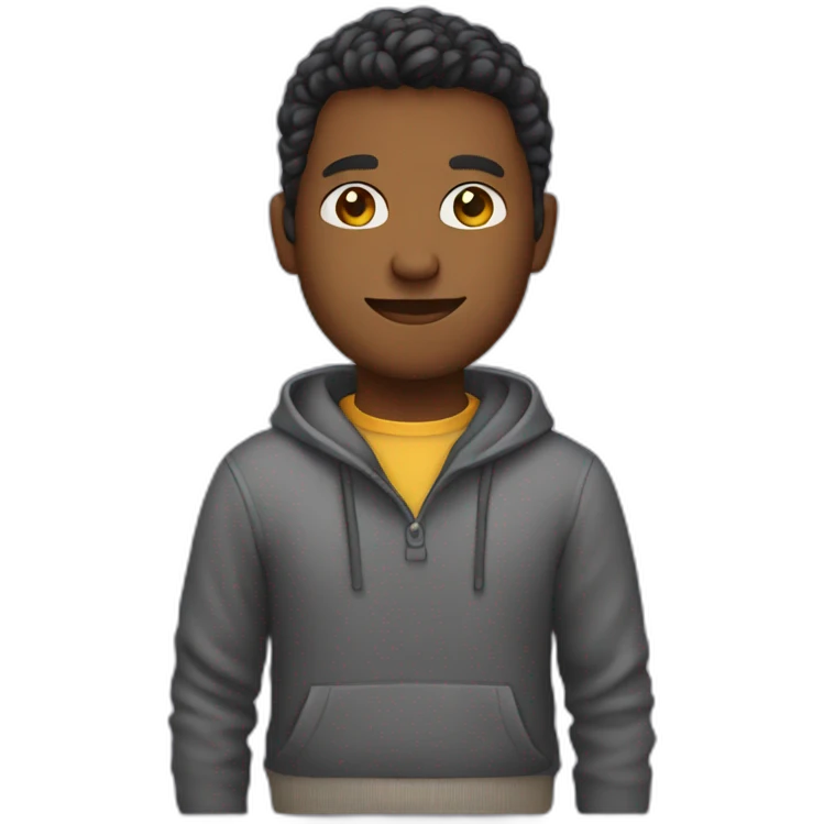 Developer wearing a sweater emoji