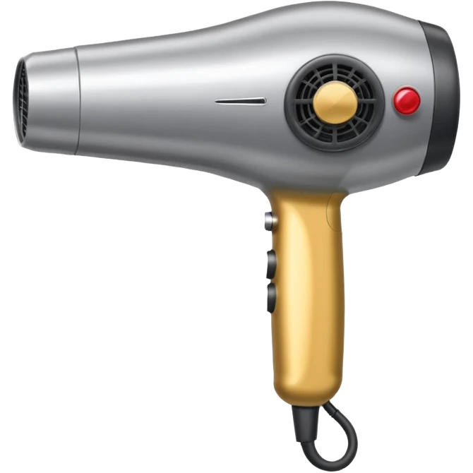 hair dryer  emoji