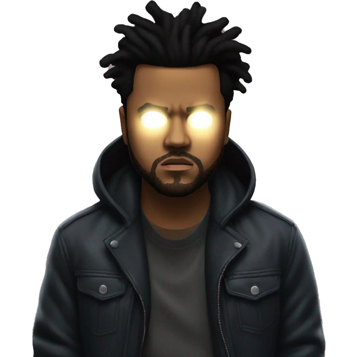 the weeknd blinding lights emoji