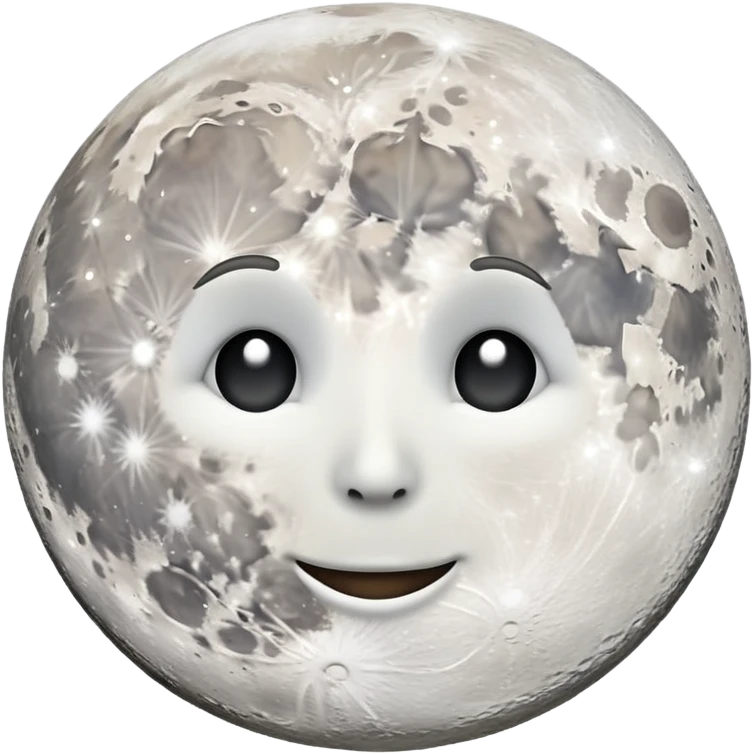 full moon emoji