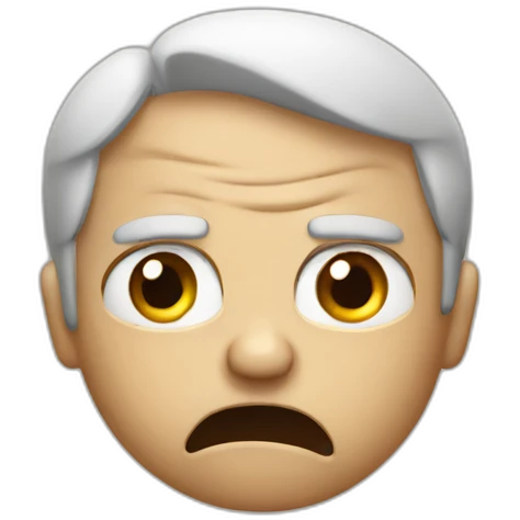 Someone really angry emoji