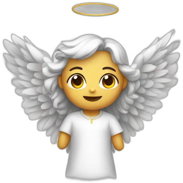 Un ange emoji