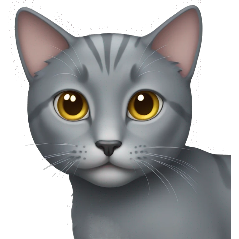 gray cat emoji