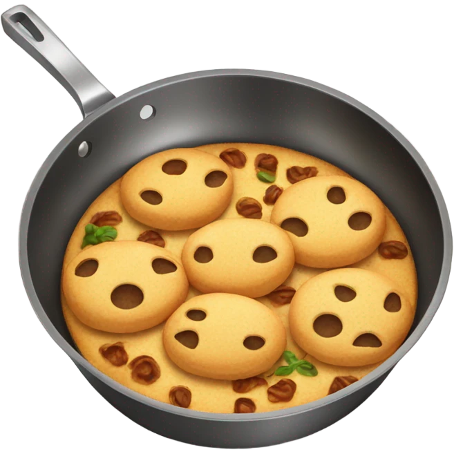 food in pan emoji