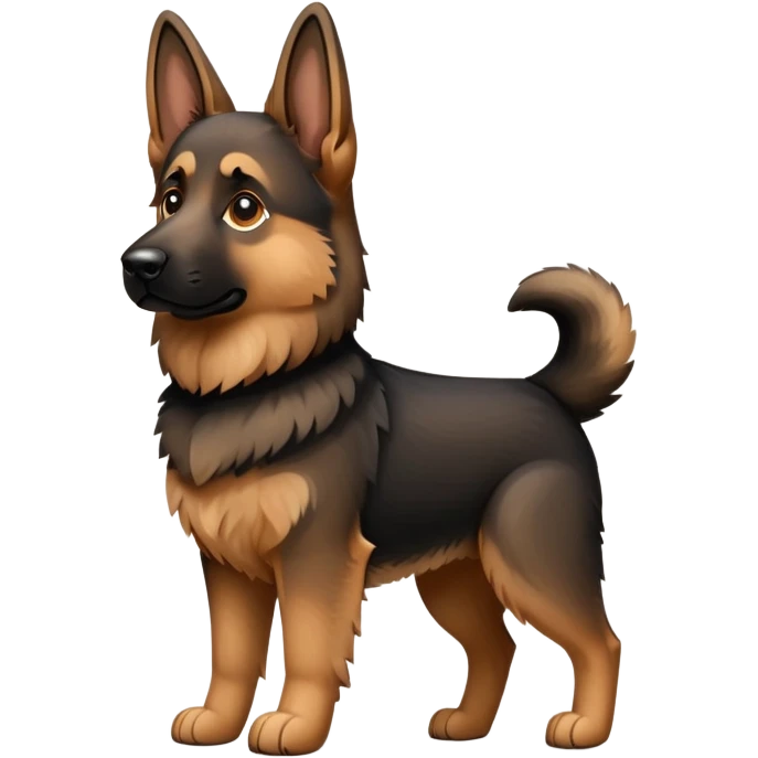German shepherd  emoji