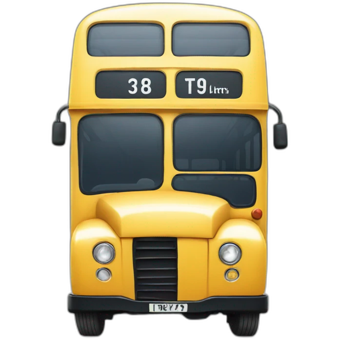 bus anglais emoji