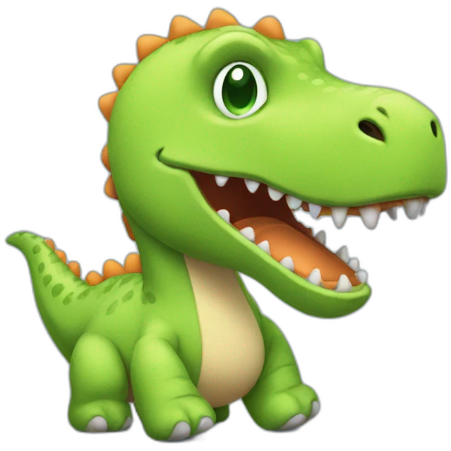 plush dinosaur emoji