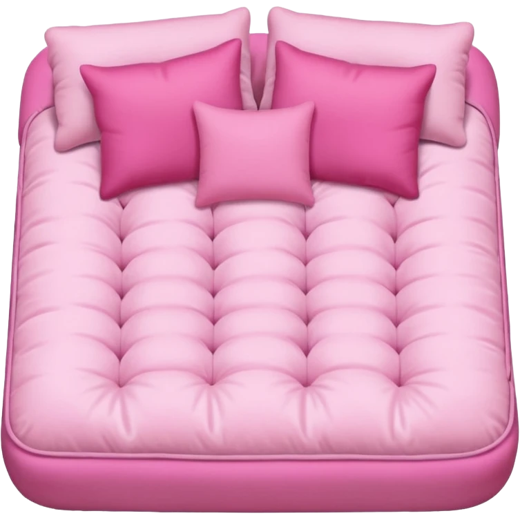pink bed topview emoji