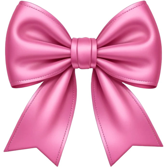 Cute pink Bow emoji