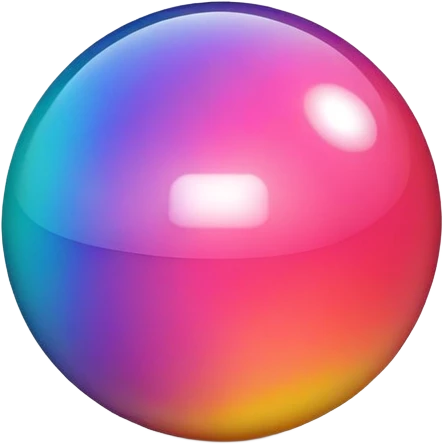 colorful ball emoji