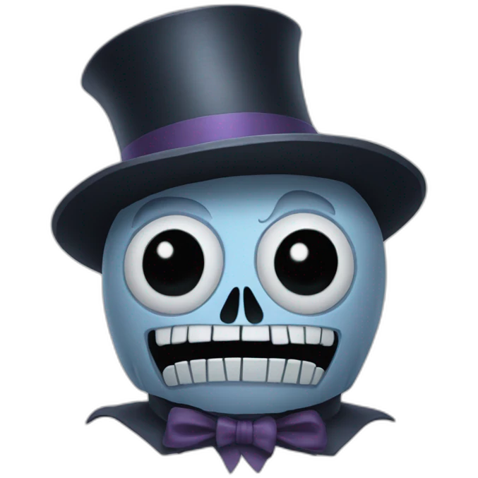 hatbox ghost emoji