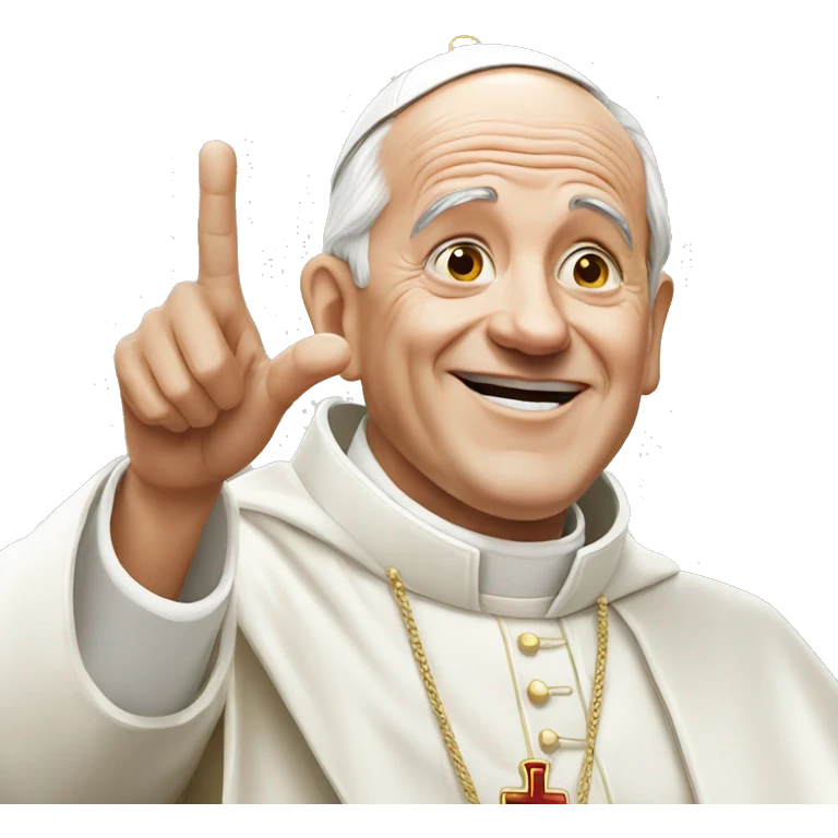 pope ok gesture emoji